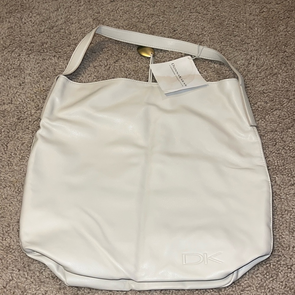 NWT: DK Tote Bag Donna Karan Beige bag